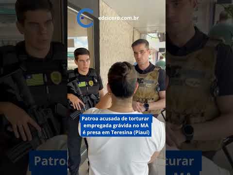 Patroa acusada de torturar grávida é presa #maranhão #piauí #teresina #tortura #shorts