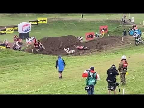 Henry Jacobi Motocross crash