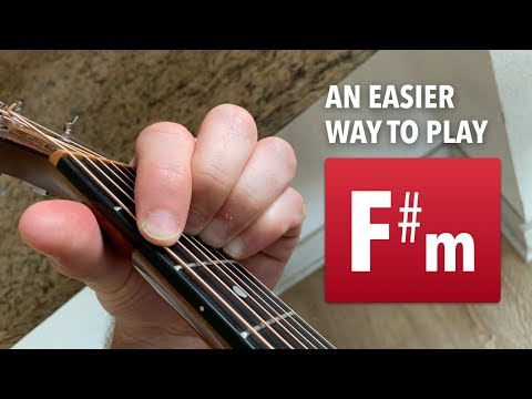 An easier way to play F#m (no barre chord required)