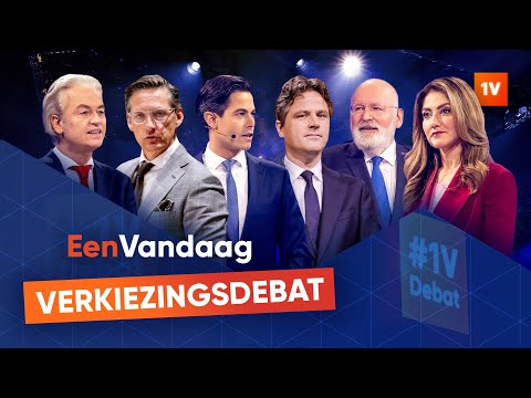 Kijk terug: EenVandaag Verkiezingsdebat 2025 - #1VDebat