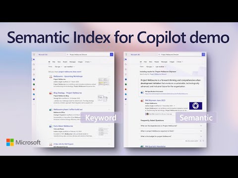Compare Semantic Index for Copilot to keyword search in Microsoft 365