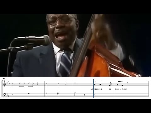 when you even laugh in rhythm