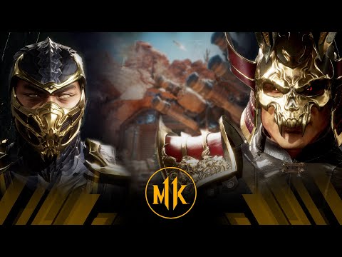 Mortal Kombat 11 - Scorpion Vs Shao Kahn (Very Hard)
