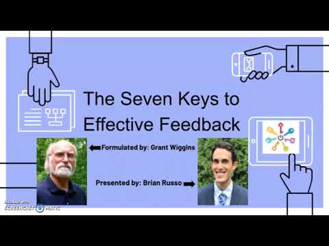 The 7 Keys to Effective Feedback