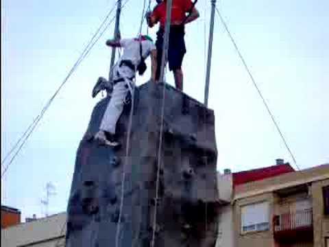 Rocódromo tirolina puente tibetano 