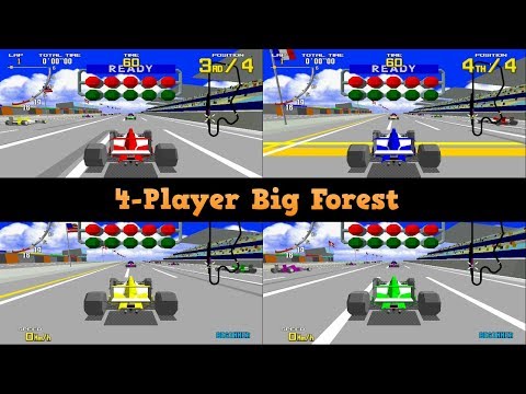 Virtua Racing Nintendo Switch 4-Player Action (Big Forest)
