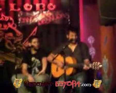 ESTOPA. David Muñoz imitando a Joaquin Sabina