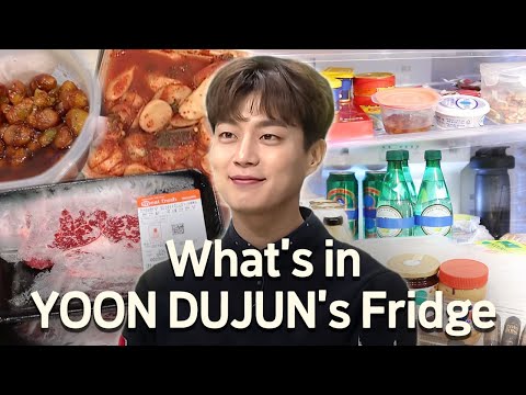 'Endless Ending' What's In Mukbang fairy YOON DUJUN's Fridge? 💖 | Chef & My Fridge