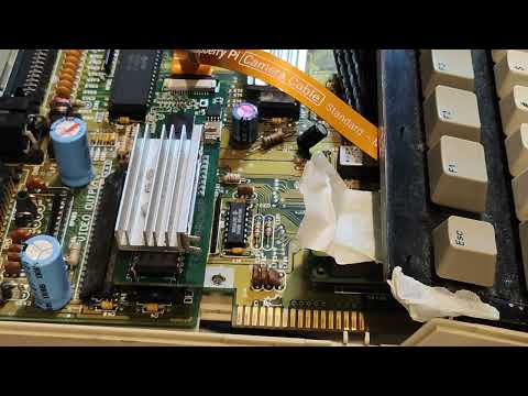 Flashing the FrameThrower and connecting it to the PiStorm. #amiga500 #framethrower #pistorm 