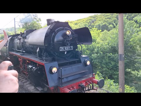 Famous Engine of the German steam locomotive  BR 35 1097,  #trainspotting, #train, #railway