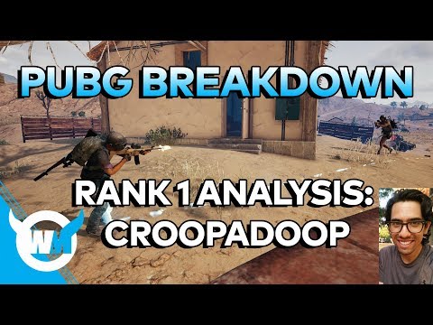 PUBG BREAK-DOWN: Rank 1 Player "CROOPADOOP" - Battlegrounds Gameplay Guide / Tips + Tricks