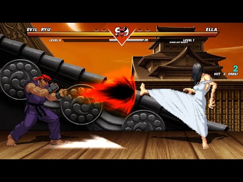 EVIL RYU vs ELLA SAMARA - The most epic fight❗🔥