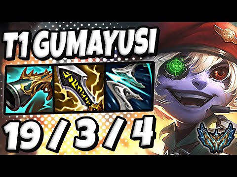 T1 Gumayusi Tristana ADC vs Jhin - Patch 12.17 Korea Challenger ✅