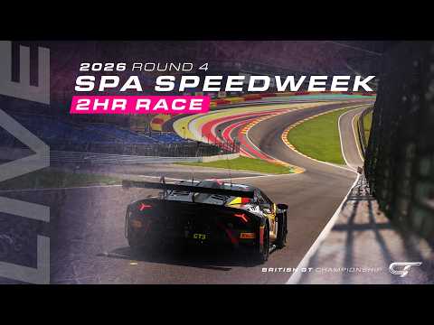 LIVE | Race | Spa-Francorchamps | British GT 2026