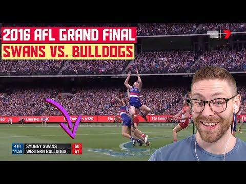 American REACTS to AFL | 2016 Grand Final