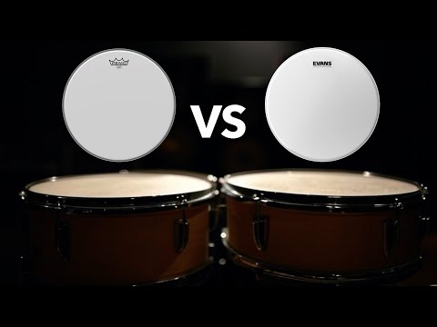 Remo Emperor vs Evans UV2