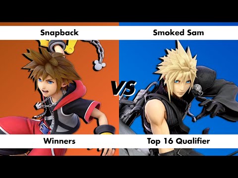 SSBU Chattanooga Con! Winner's Top 16 Qualifier: Snapback (Sora) vs Smoked Sam (Cloud)