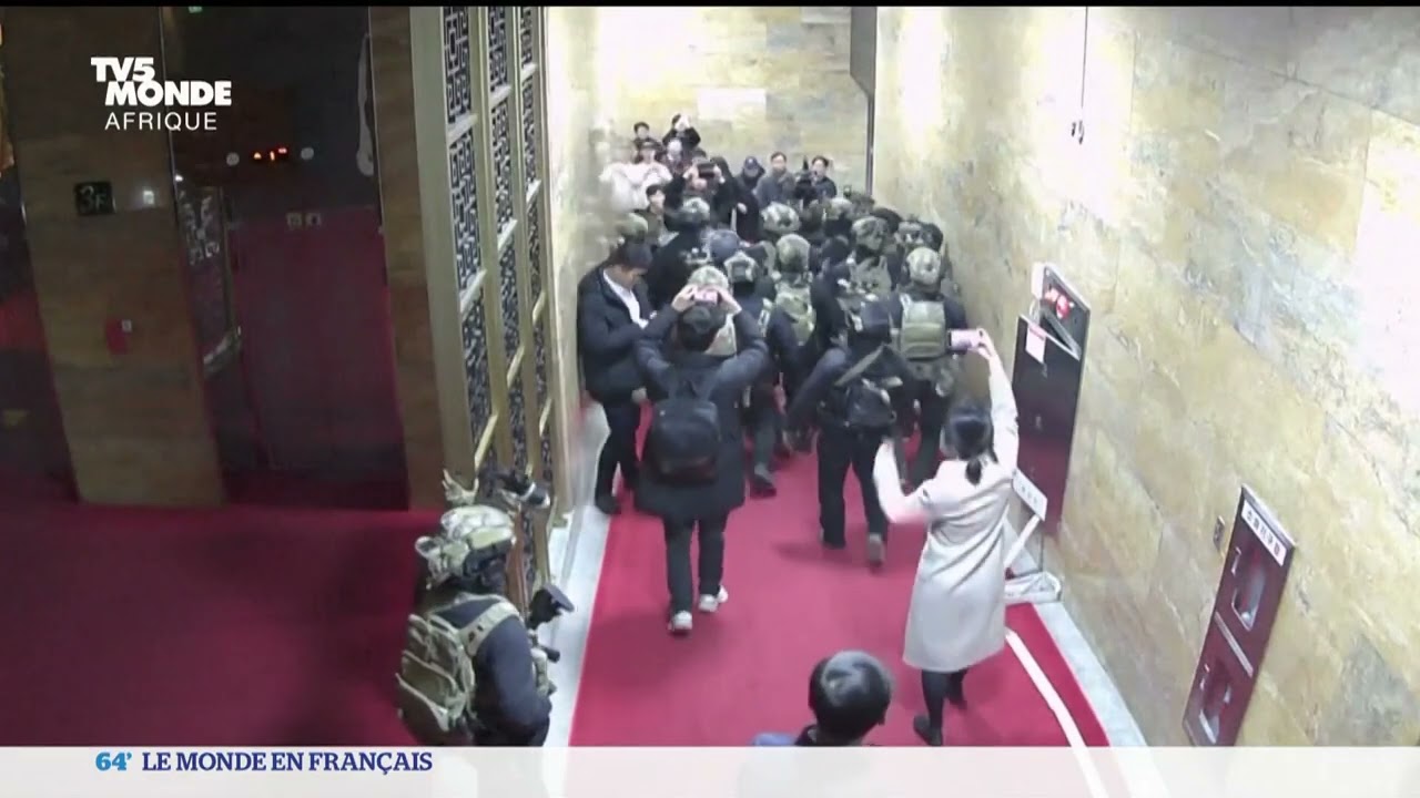 Corée du Sud : le présent Yoon Suk Yeol arrêté