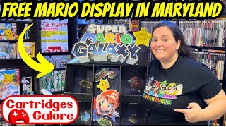 Can't Believe This NINTENDO WII DISPLAY Was FREE! - Cartridges Galore!