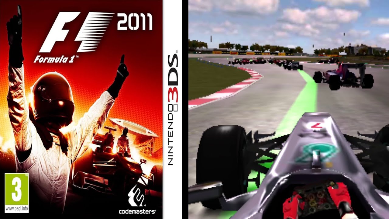 F1 2011 ... (Nintendo 3DS) Gameplay Peek