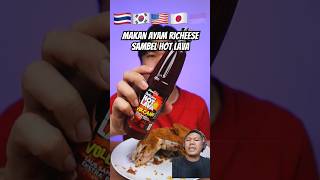 Download lagu Makan ayam Richeese sambel hot lava mp3