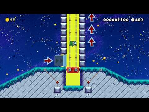 New Super Mario Bros Galaxy by Nikq - Super Mario Maker 2 - No Commentary 1ca 1cb 022020