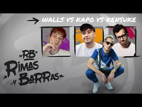 Kapo 013, Walls y Kensuke en la SEGUNDA SEMIFINAL | RIMAS & BARRAS | Playz