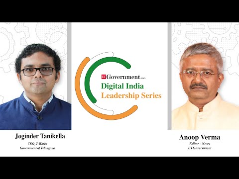 Joginder Tanikella, CEO, T-Works, Government of Telangana