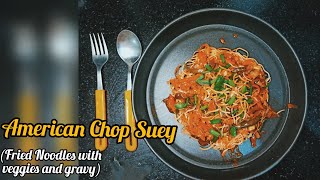 American Chop Suey - Fried Noodles with stir fried veggies - Must try version of noodles #shorts