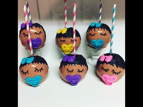 Baby Shower Candy Apples