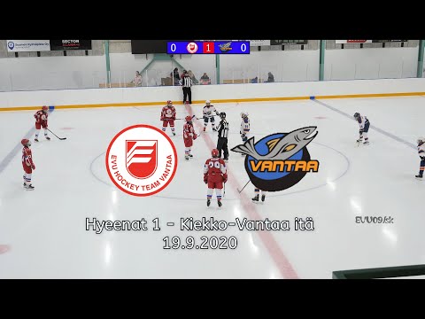 EVU Hyeenat1 - Kiekko-Vantaa Itä 19.9.2020