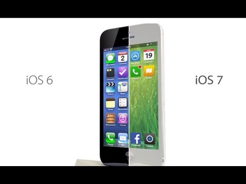 IOS6 VS IOS7 en español