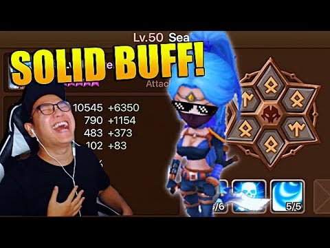 BUFFED STELLA IS SO FUN! MAX DAMAGE BUILD | Summoners War