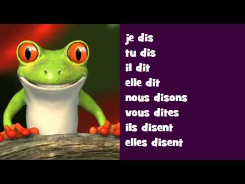 Conjugaison musicale # Indicatif Présent # Verbe = dire