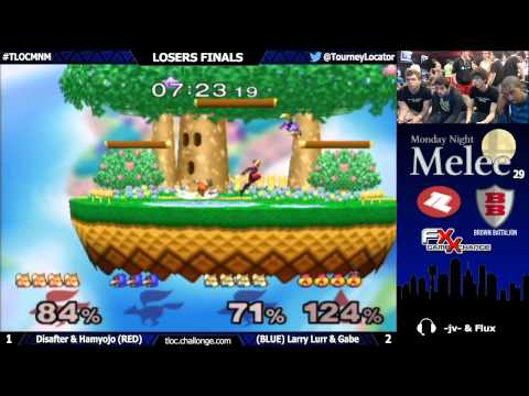 MNM 29 Melee - [MB] Disafter & FX DFW | Hamyojo vs Larry Lurr & FX DFW | Gabe - Losers Finals