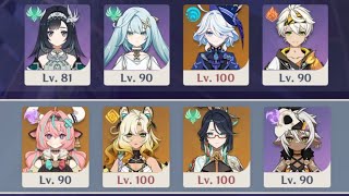 【原神】Ver.Luna V 螺旋12層 アタッカー藍硯＆ヴァレサキャリーで星9攻略【Genshin Impact】