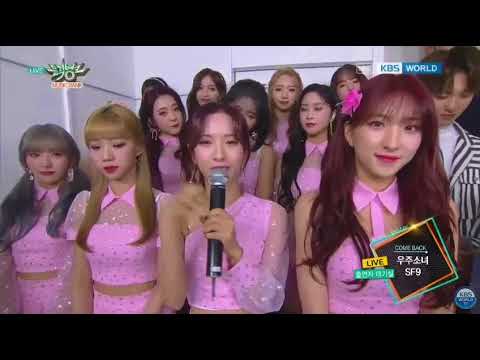 180302 Cosmic Girls (WJSN), SF9 - INTERVIEW @ Music Bank