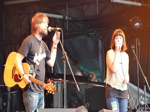 King Creosote and Jon Hopkins, Bats in the Attic, live @ Green Man Festival 2012