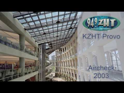 94.9 ZHT Salt Lake City Aircheck (2003)