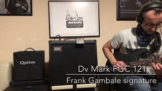 Video thumbnail for Dv Mark FGC 121 Frank Gambale signature by Lightweightguitaramp.com