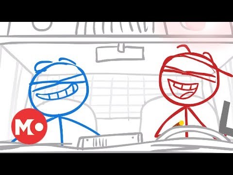 Dick Figures - We're Cops! (Ep #19)