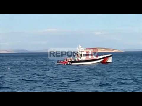 Report TV - Forca Detare shqiptare shpëtojnë ​100 shtetas sirianë në detin Egje