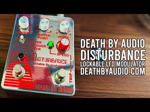 Death By Audio: DISTURBANCE Lockable LFO Modulator