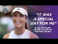 Elina Svitolina: First Round Press Conference