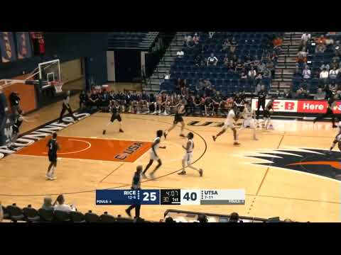 Rice vs UTSA Full Game Highlights College Basketball 2023