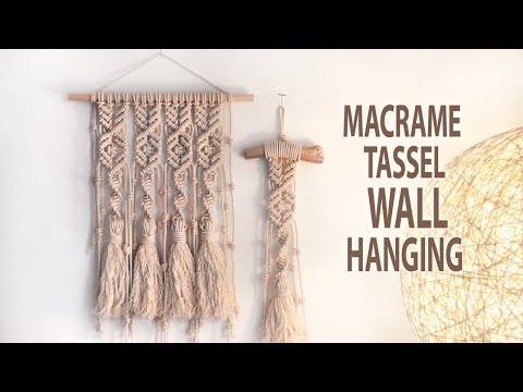 DIY Macrame Star Ornament Tutorial Handmade Christmas Tree Decoration