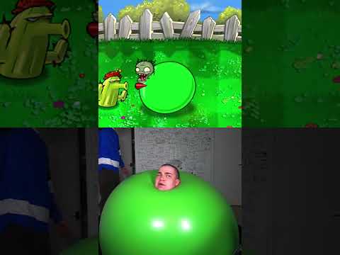 The Green Balloon Zombie w/ @steak  (PVZ) #pvz #plantsvszombies