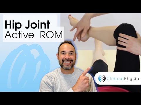Hip Active Range of Motion / Movement | Clinical Physio
