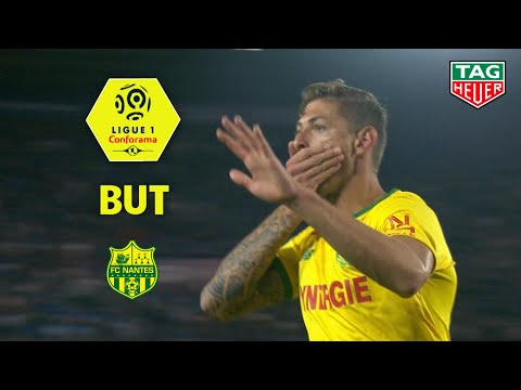 But Emiliano SALA (59') / RC Strasbourg Alsace - FC Nantes (2-3)  (RCSA-FCN)/ 2018-19