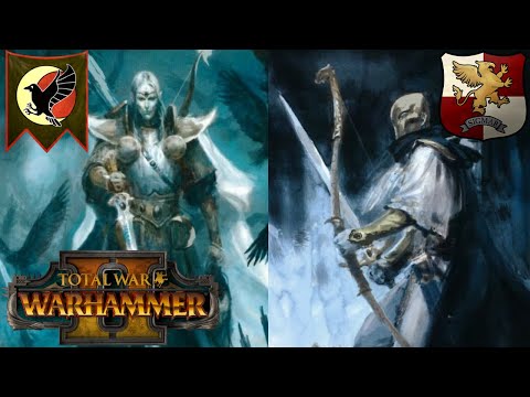 Triple Shadow Walkers! High Elves Vs Empire. Total War Warhammer 2, Multiplayer